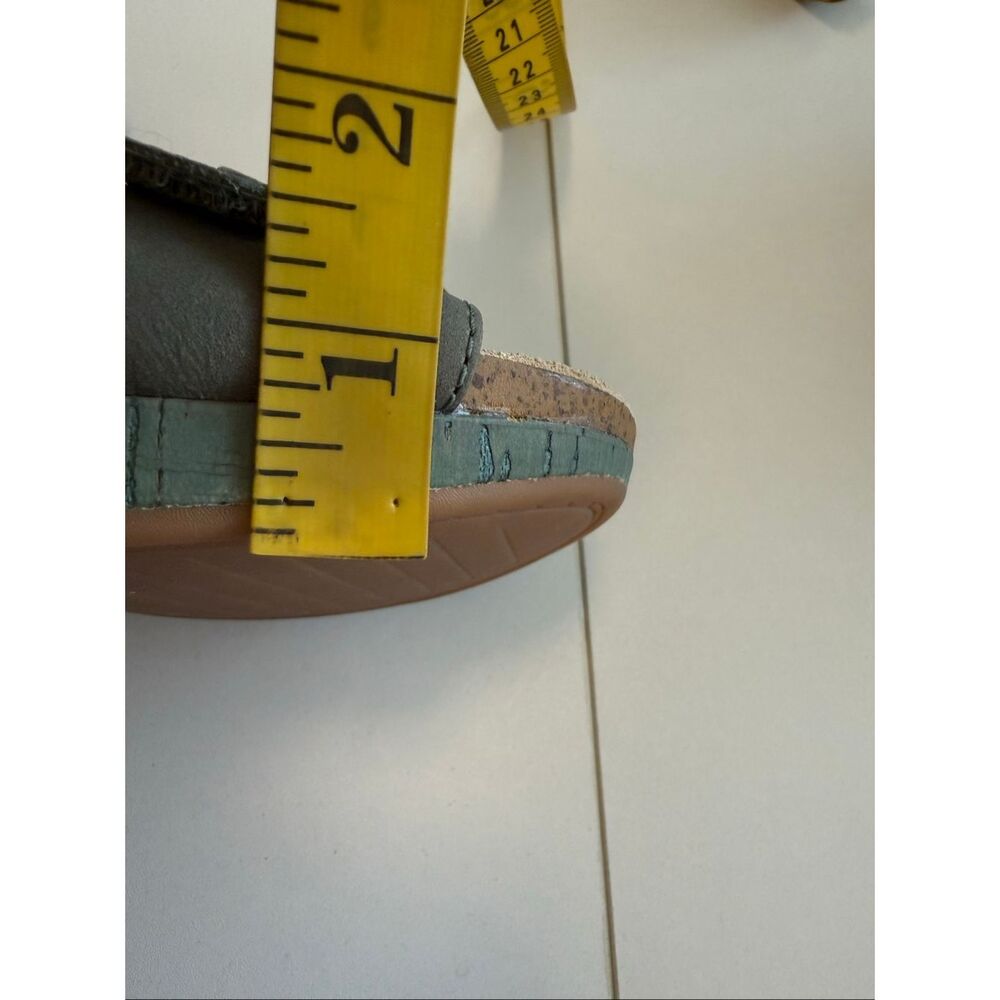 Dansko Stella Wedge Sandal in Sage Nubuck Size 9(40) Retro, Timeless, Romantic - Picture 10 of 12